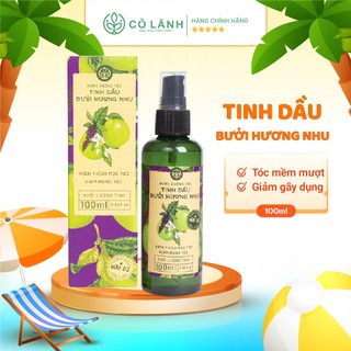 Tinh dầu bưởi sả hương nhu 100ml giúp mọc tóc, dưỡng tóc chắc khoẻ