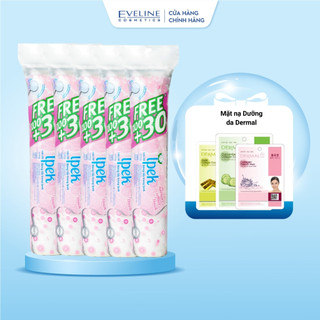 Combo 5 Bông Tẩy Trang Ipek Cotton Mềm Mịn An Toàn Cho Da 130 Miếng