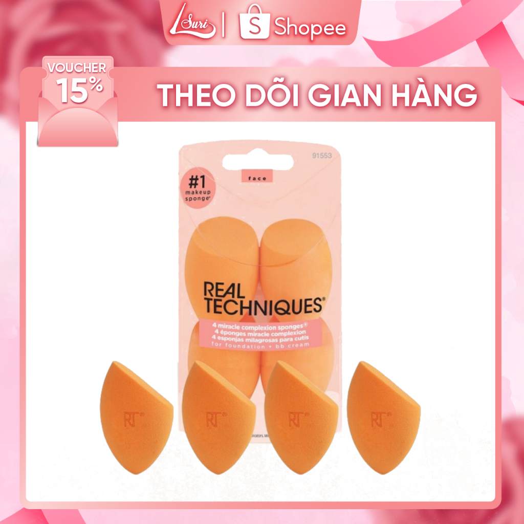 Mút Tán Kem Nền RT ( HỘP 4 MÚT)