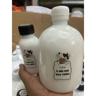 Sữa non ủ kích trắng con bò chai 1000ml loại đặc -