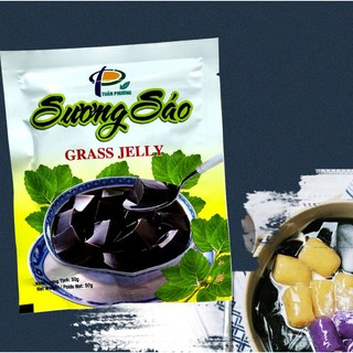 Bột Thạch Sương Sáo Đen/Trắng Gói 50g