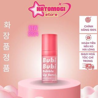 Tẩy tế bào chết môi dạng sủi bọt By Unpa Bubi Bubi Lip