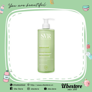 Sữa rửa mặt svr sebiaclear gel moussant 400ml