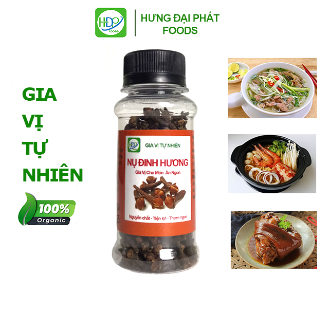 Nụ Đinh Hương Hũ 20g dùng làm gia vị cho các món ăn