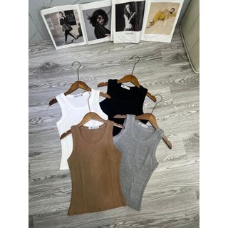 Áo tăm 3 lỗ ôm co giãn 4 màu