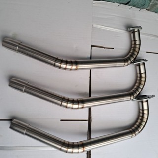 Cổ Pô Inox304 Size To 32mm Cho Vario 150, AB125 2val, Shvn 2017 (Tặng Khâu Nối)