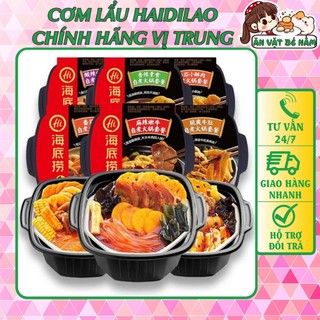 Lẩu tự sôi cơm tự sôi haidilao chính hãng nội địa trung - ăn vặt bé nấm