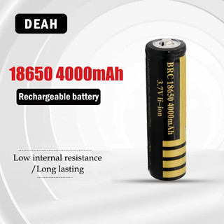 Pin sạc cell 18650 lithium-ion 2600mah 3.7v dùng cho loa/ đài/ máy phóng thanh và đèn pin