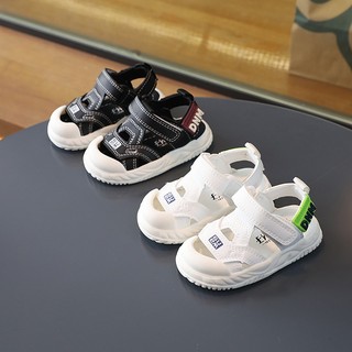Sandal tập đi cho bé trai bé gái mũi cong chống vấp, đế dẻo chống trơn , chống trượt Lê Anh Anh