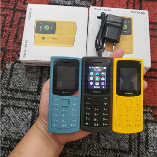 Điện thoại bàn phím 110 2021 sóng 4G 2sim - Màn 1.77 - Pin 1450mah - Nghe nhạc FM ko dây