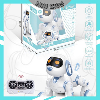 Robot Biến Hình Chú Chó Max, Bảng Điều Khiển Chức Năng Chào Hỏi Chuyển Động, đồ chơi robot cho bé