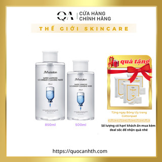 Nước Tẩy Trang JM solution H9 Japan H9 Hyaluronic Ampoule Cleansing Water