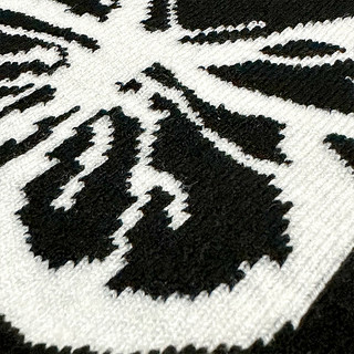 VOKDEE | Nón len BUTTERFLY BEANIE - Acrylic BW