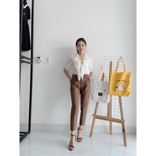 Áo sơ mi nữ kiểu cách điệu