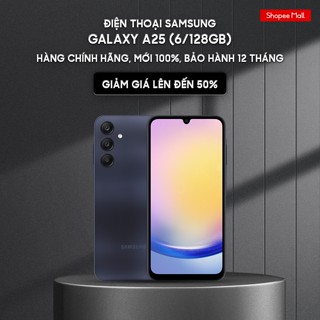 Điện thoại Samsung Galaxy A25 (6/128GB) - Đã kích hoạt bảo hành điện tử - Hàng chính hãng 100%