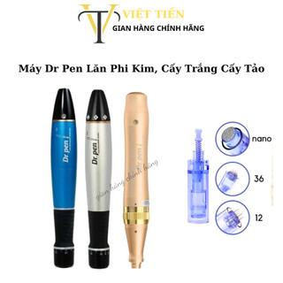 [Freeship] Máy Phi Kim Dr.Pen Tích Điện & Không Tích Điện I Máy Cấy Trắng, Cấy Tảo, Chăm Sóc Da