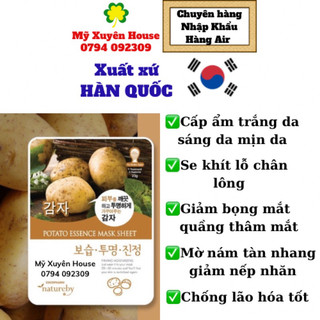 Mặt Nạ Dưỡng Da Khoai Tây Natureby Chính Hãng Hàn Quốc