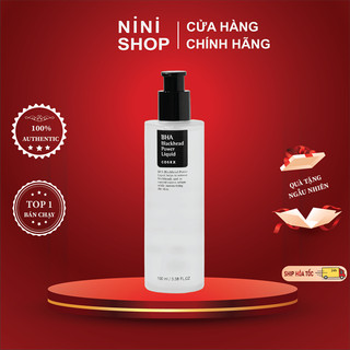 Tẩy Da Chết Giảm Mụn Đầu Đen, Se Khít Lỗ Chân Lông Cosrx BHA Blackhead Power Liquid - ninishop