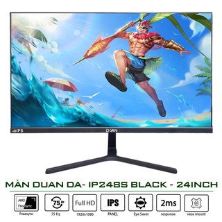 Màn hình Duan 24inch DA-IP248S -IPS , 75hz , Full Viền , Full HD (Black )