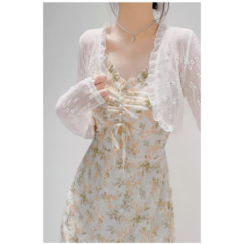 Áo cardigan mỏng dáng ngắn VIỀN BÈO phong cách nhẹ nhàng HA24-04 | BigBuy360 - bigbuy360.vn