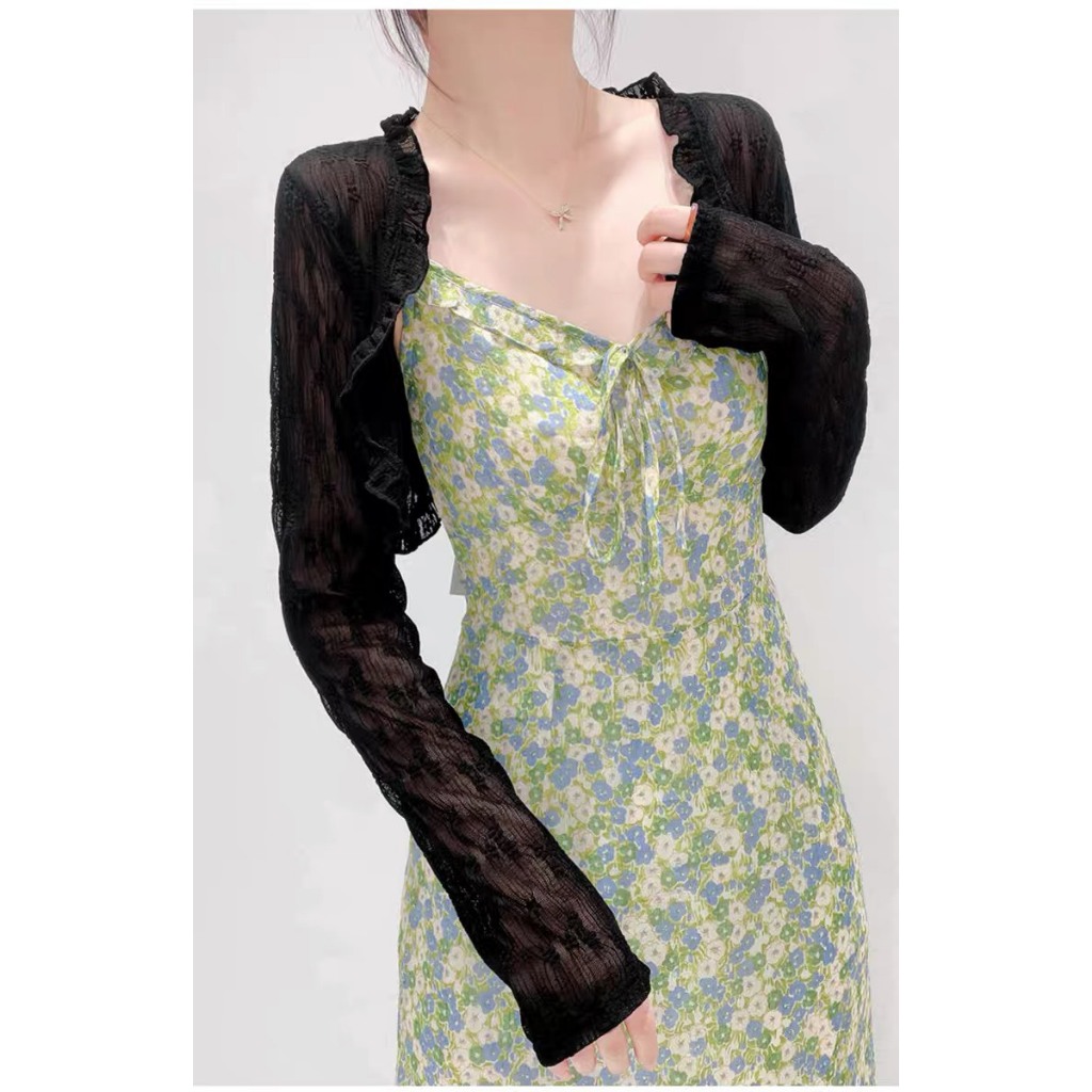 Áo cardigan mỏng dáng ngắn VIỀN BÈO phong cách nhẹ nhàng HA24-04 | BigBuy360 - bigbuy360.vn