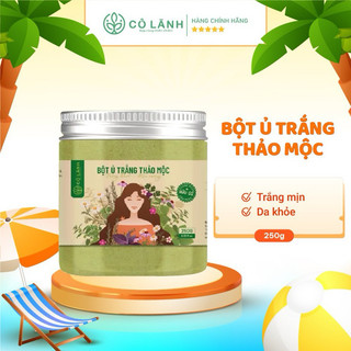 Bột ủ trắng thảo mộc tự nhiên dưỡng trắng mịn da Cỏ Lành 250gram