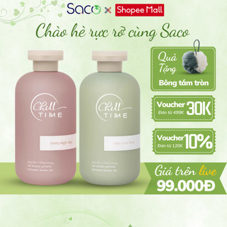 Sữa tắm hương nước hoa cao cấp Chill Time 300ml, cho da mềm mịn trắng sáng, 3 tầng hương tươi mát sau mỗi lần tắm
