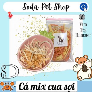 Cá Mix Cua Sợi Cho Hamster