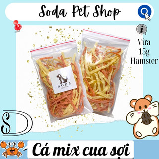 Cá Mix Cua Sợi Cho Hamster