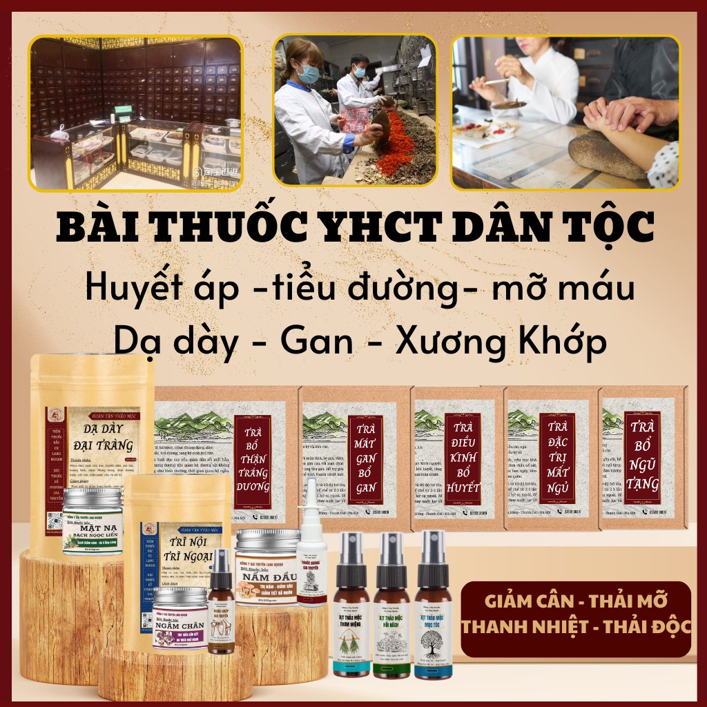 [Đầu tróc vảy] Bột nấm da đầu, bết gàu, tróc vảy Cụ Lang Ngoạn hiệu quả chỉ sau 3 lần sử dụng hũ 100gram