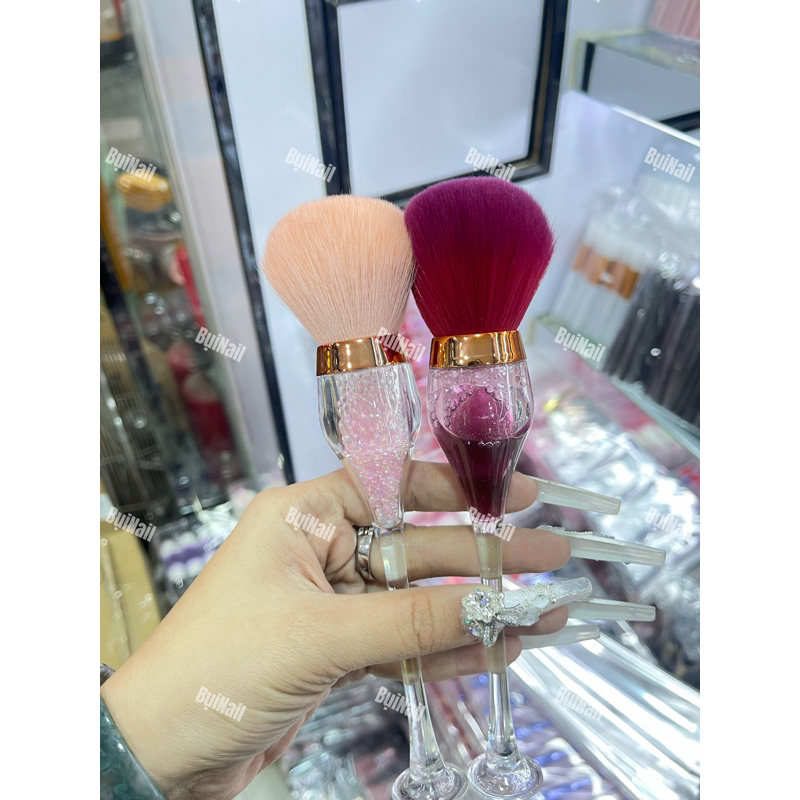 CỌ PHỦI BỤI HÌNH LY RƯỢU SANG CHẢNH ( giao màu ngẫu nhiên)