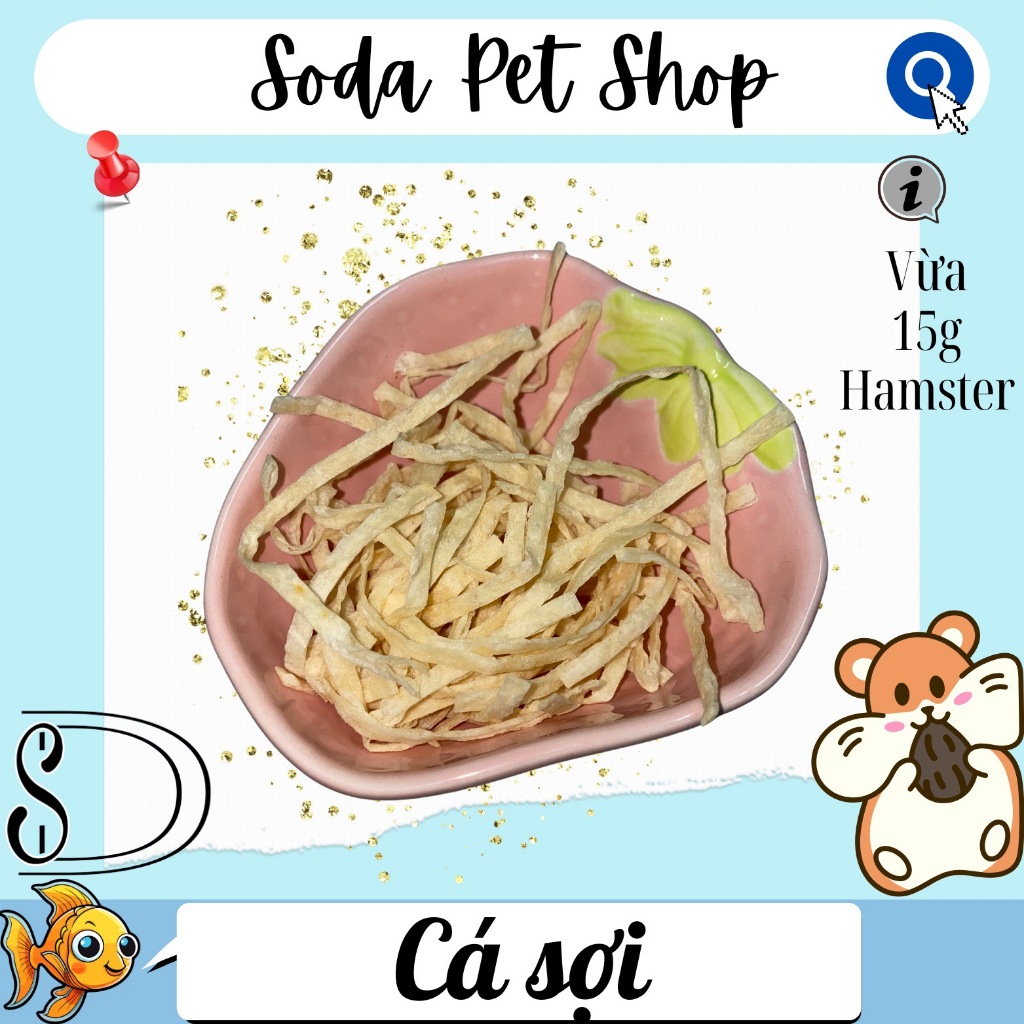 Cá Sợi Cho Hamster