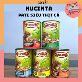 Pate lon kucinta 400g siêu thịt cá dinh dưỡng cho mèo