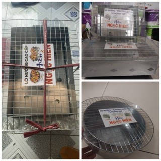 Bếp Nướng Có Kèm Vỉ - Bếp Nướng Than Ngoài Trời