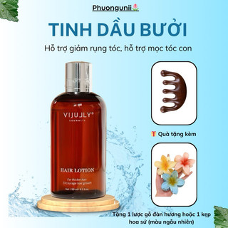 Xịt mọc tóc tinh bưởi vijully kích thích mọc tóc, giảm rụng tóc
