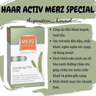 📣📣 viên uống kích thích mọc tóc merz spezial dragees haar-activ ❤️