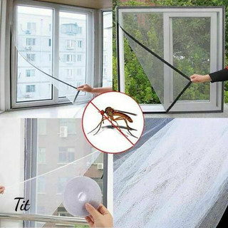 Rèm lưới dính dán cửa sổ chống muỗi côn trùng