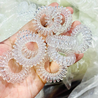 Dây Cột Tóc Lò Xo Trong Suốt Nhỏ 3cm