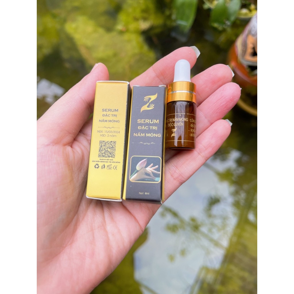 Combo 5 chai serum đánh bay nấm móng, bọng móng, hư khóe, nước ăn tay chân, phục hồi móng hư tổn