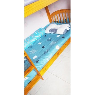 Ga Nệm, Áo Bọc Nệm Topper 2 mặt có kéo khóa tiện lợi Chất liệu Cotton poly thoáng mát SIZE 1m đến 2m2x2m