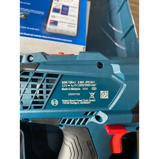 [CHÍNH HÃNG] Máy vặn vít dùng pin Bosch GDR 120-LI SET (2 PIN,1 SẠC)