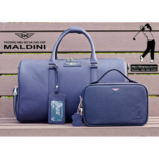 Túi đựng đồ golf-túi golf đựng đồ - túi cầm tay golf - da bò thật - túi golf maldini