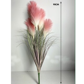 Hoa Cỏ Lau Nhân Tạo, Cành Cao 90cm, 5 Đầu Bông, Hàng Loại Đẹp Trang Trí Decor Phòng Khách, Cửa Hàng Rất Đẹp