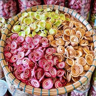 500g Bánh tai heo nhí mix 3 vị, ngon giòn đóng túi zip