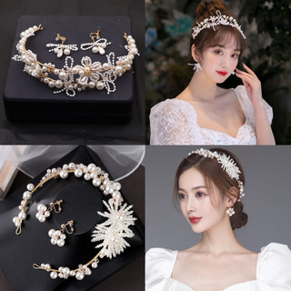 Bờm cài tóc cô dâu bờm đá hoa