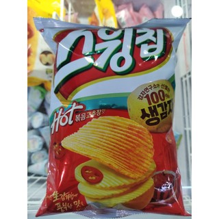 Bim bim khoai tây swing vị tương ớt cay hàn quốc - 스윙칩 볶음고추장맛