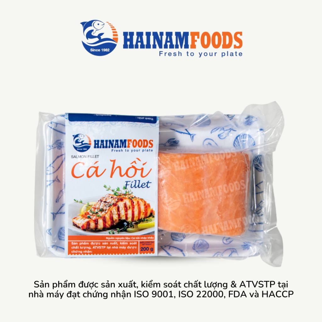 Cá hồi phi lê Hainamfoods 200g