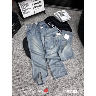 Quần bò dáng xuông Ce-line hàng QC cao cấp (#1182)