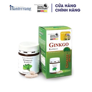 Viên uống bổ não, tăng tuần hoàn não Ginkgo Kapseln Sanct Bernhard Đức (60 Viên)