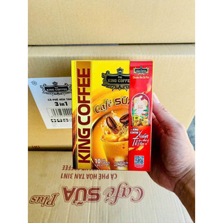 Cà Phê Sữa Hòa Tan King Coffee – Hộp 10 Gói Tiện Lợi